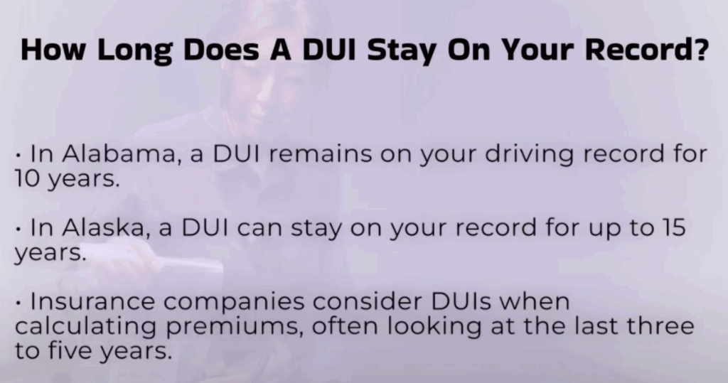 Driving Record vs. Criminal Record.