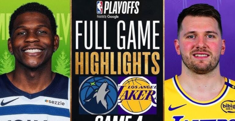 timberwolves vs lakers