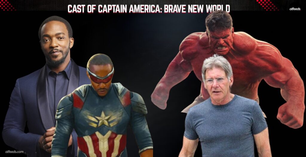 Cast of Captain America Brave New World