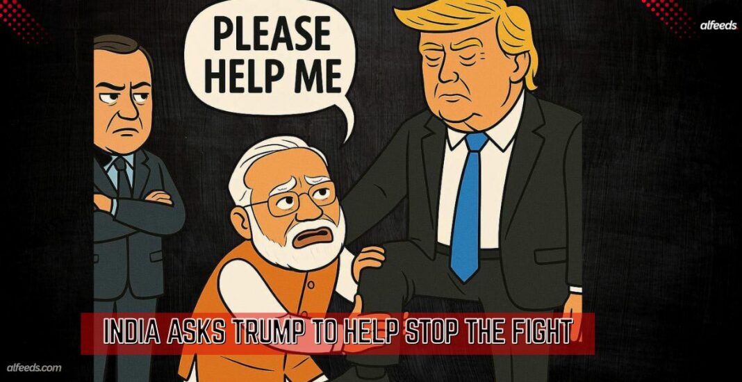 India Asks Trump to Help Stop the Fight