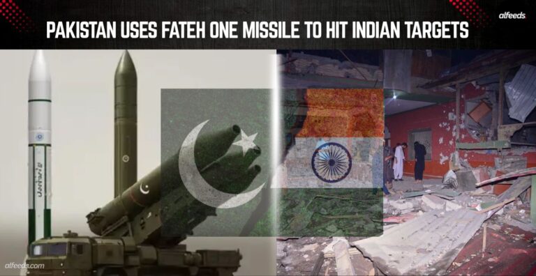 Pakistan Uses FATEH One Missile to Hit Indian Targets