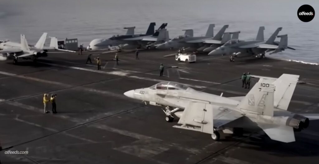 Second us navy jet is lost at sea from truman aircraft carrier.