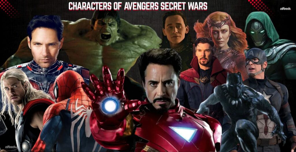 characters Of Avengers Secret Wars
