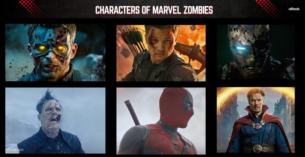 characters Of Marvel Zombies